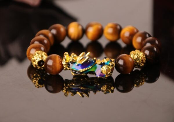 3D Gold Plated PiXiu Bracelet - Image 10