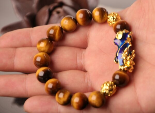 3D Gold Plated PiXiu Bracelet - Image 9