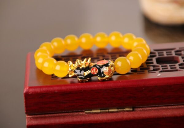3D Gold Plated PiXiu Bracelet - Image 5