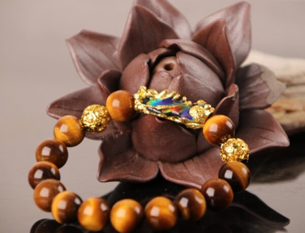 3D Gold Plated PiXiu Bracelet - Image 8