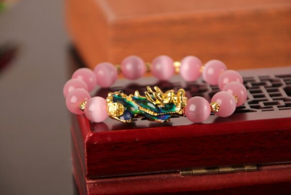 3D Gold Plated PiXiu Bracelet - Image 2